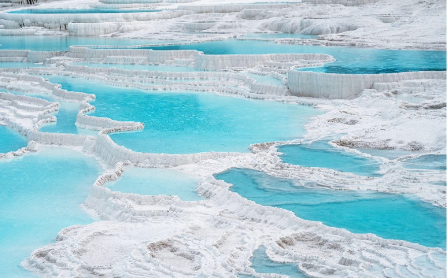 pamukkale traverten havuzları 