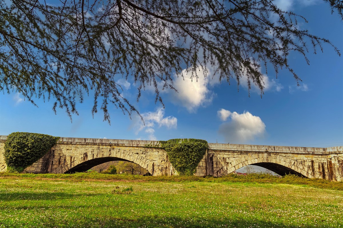 Touch History at the Justinian Bridge (Beşköprü)